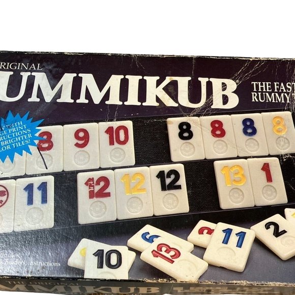 Rummikub Travel – Coffret Métallique 106 Tuiles En Plastique, Jeu De Stratégie Pour 2 à 4 Joueurs Dès 8 Ans
